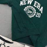  1380 - HÀNG CHÍNH HÃNG - ÁO SWEATER NEW ERA  *LOGO NE* (1920) - GREEN (XANH LÁ) - CODE: 13546430 