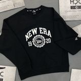  1379 - HÀNG CHÍNH HÃNG - ÁO SWEATER NEW ERA  *LOGO NE* (1920) - BLACK (ĐEN) - CODE: 13546431 