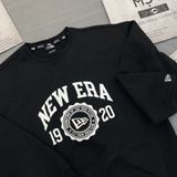  1379 - HÀNG CHÍNH HÃNG - ÁO SWEATER NEW ERA  *LOGO NE* (1920) - BLACK (ĐEN) - CODE: 13546431 