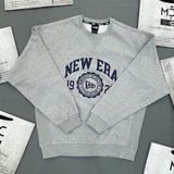  1382 - HÀNG CHÍNH HÃNG - ÁO SWEATER NEW ERA  *LOGO NE* (1920) - GREY (XÁM) - CODE: 13546429 