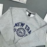  1382 - HÀNG CHÍNH HÃNG - ÁO SWEATER NEW ERA  *LOGO NE* (1920) - GREY (XÁM) - CODE: 13546429 
