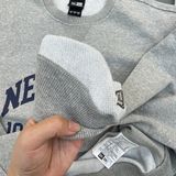  1382 - HÀNG CHÍNH HÃNG - ÁO SWEATER NEW ERA  *LOGO NE* (1920) - GREY (XÁM) - CODE: 13546429 
