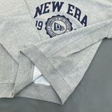  1382 - HÀNG CHÍNH HÃNG - ÁO SWEATER NEW ERA  *LOGO NE* (1920) - GREY (XÁM) - CODE: 13546429 