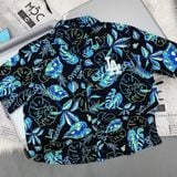  1386 - HÀNG CHÍNH HÃNG - Áo Sơ Mi MLB - SUMMER NIGHT - *TAY NGẮN* - CODE: 3AWS00423 