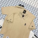  1399 - HÀNG CHÍNH HÃNG - ÁO NEW ERA - POLO LOGO *B* - NÂU NHẠT - CODE: 13718757 