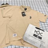  1399 - HÀNG CHÍNH HÃNG - ÁO NEW ERA - POLO LOGO *B* - NÂU NHẠT - CODE: 13718757 