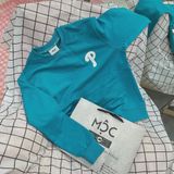  1407 - HÀNG CHÍNH HÃNG - ÁO SWEATER MLB LIKE PLANET OVERFIT SWEATSHIRT BOSTON RED SOX [ MINT ] - CODE: 3AMTL0114-10MTS 