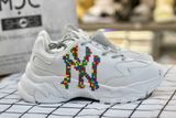  1265 - HÀNG CHÍNH HÃNG - GIÀY SNEAKER MLB BIG BALL CHUNKY - NEW YORK 3D BLOCK *MULTICOLOR* - CODE: 32SHCD111-50I 