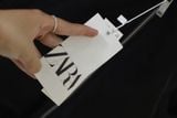  1453 - HÀNG CHÍNH HÃNG - ÁO KHOÁC ZARA BOMBER PHỐI VẢI - ĐEN - CODE: RN77302 
