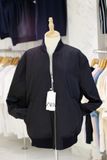  1453 - HÀNG CHÍNH HÃNG - ÁO KHOÁC ZARA BOMBER PHỐI VẢI - ĐEN - CODE: RN77302 