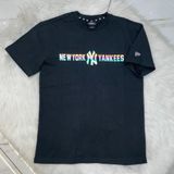  1476 - HÀNG CHÍNH HÃNG - ÁO NEW ERA - NY YANKEES HOLOGRAM CHÌM - ĐEN - CODE: 13700032 