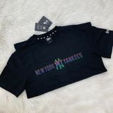  1476 - HÀNG CHÍNH HÃNG - ÁO NEW ERA - NY YANKEES HOLOGRAM CHÌM - ĐEN - CODE: 13700032 