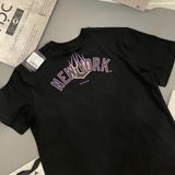  1482 - HÀNG CHÍNH HÃNG - ÁO NEW ERA - NY (NEW YORK) NGỌN LỬA TÍM - CODE: 13702569 