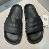  [SALE 750K] 2000 - HÀNG CHÍNH HÃNG - DÉP ADIDAS 22 - BẬC THANG *TRIPLE BLACK* 