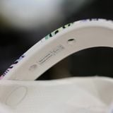  1385 - HÀNG CHÍNH HÃNG - GIÀY CLOG UNISEX CROCS CRUSH BUTTERFLY WHITE CLASSIC *ĐẾ CAO* - TRẮNG - CODE : 208258-94S 