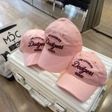  1504 - HÀNG CHÍNH HÃNG - Mũ - Nón Lưỡi Trai MLB *DOGERS* - HỒNG (Form Mềm) - AUTHENTIC 100% 