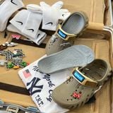  1535 - HÀNG CHÍNH HÃNG - GIÀY CLOG UNISEX CROCS ECHO - NÂU TAPE CLOG *QUAI BE* - ATMOSPHERE - CODE : 27937260 