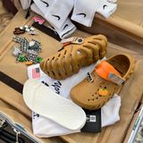  1534 - HÀNG CHÍNH HÃNG - GIÀY CLOG UNISEX CROCS ECHO - GROUND ORANGE  CLOG *QUAI CAM* - ATMOSPHERE - CODE : 793776A 