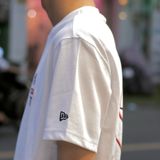  1519 - HÀNG CHÍNH HÃNG - ÁO NEW ERA x MLB NEW YORK YANKEES SHORT SLEEVE - TRẮNG - CODE : 13700023 