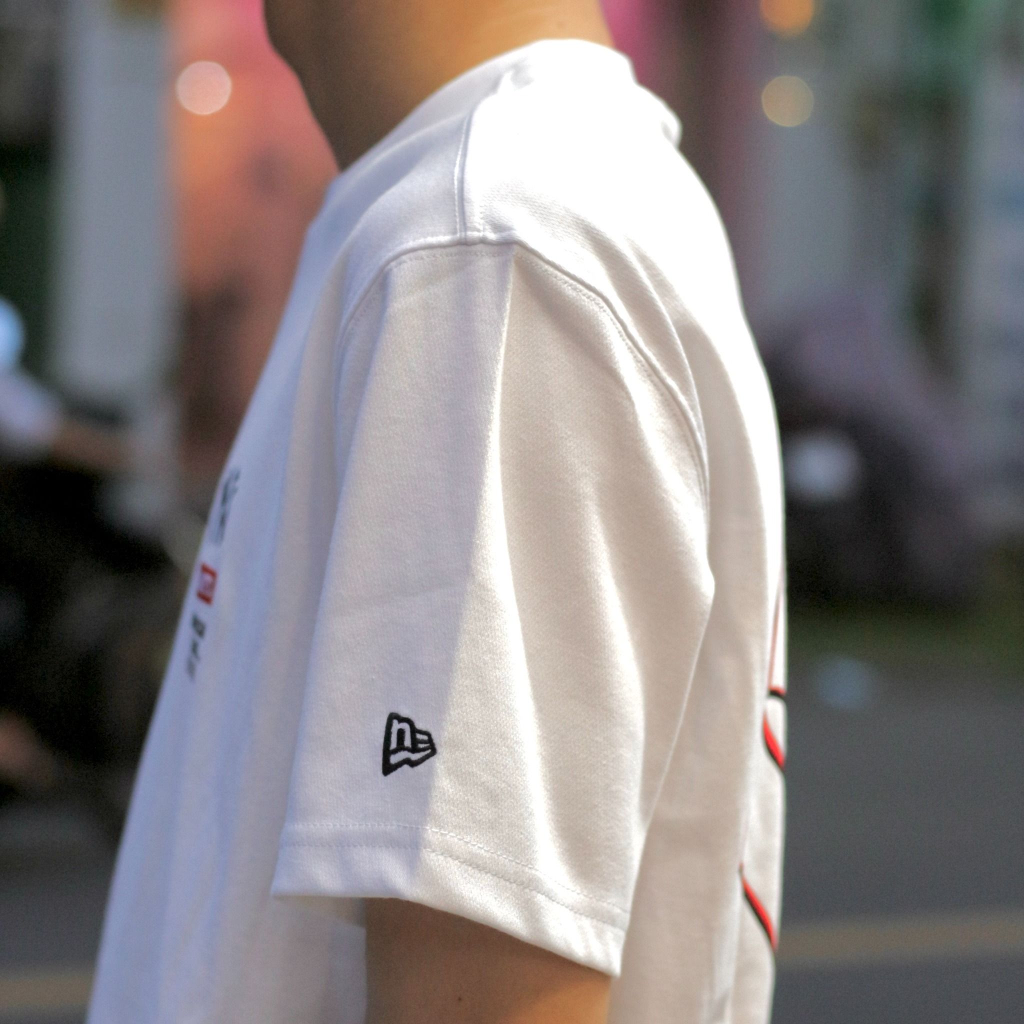  1519 - HÀNG CHÍNH HÃNG - ÁO NEW ERA x MLB NEW YORK YANKEES SHORT SLEEVE - TRẮNG - CODE : 13700023 