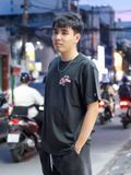  1521 - HÀNG CHÍNH HÃNG - ÁO NEW ERA - MORNING CLUB - COFFEE - ĐEN - CODE : 13774238 