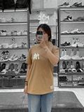  1538 - HÀNG CHÍNH HÃNG - ÁO NEW ERA - NEW YORK YANKEES FLAME KHAKI SHORT SLEEVE T-SHIRT - BE - CODE: 13702568 