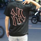  1498 - HÀNG CHÍNH HÃNG - ÁO NEW ERA x MLB NEW YORK YANKEES SHORT SLEEVE - ĐEN - CODE : 13700024 