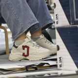  1523 - HÀNG CHÍNH HÃNG - GIÀY MLB KOREA BIGBALL CHUNKY A CLEVELAND GUARDIANS D.NAVY - CODE: 3ASHBLA3N-45NYD 