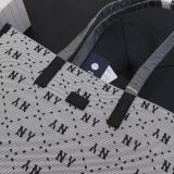  1494 - HÀNG CHÍNH HÃNG - TÚI MLB BIG DIAMOND MONOGRAM JACQUARD LARGE TOTE BAG NEW YORK YANKEES BLACK - CODE: 3AORL013N-50BKS 