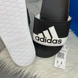  1565 - HÀNG CHÍNH HÃNG - DÉP ADIDAS CLOUDFOAM COMFORT - BIG LOGO - ĐEN TRẮNG - Code: GV9712 