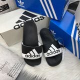  1565 - HÀNG CHÍNH HÃNG - DÉP ADIDAS CLOUDFOAM COMFORT - BIG LOGO - ĐEN TRẮNG - Code: GV9712 