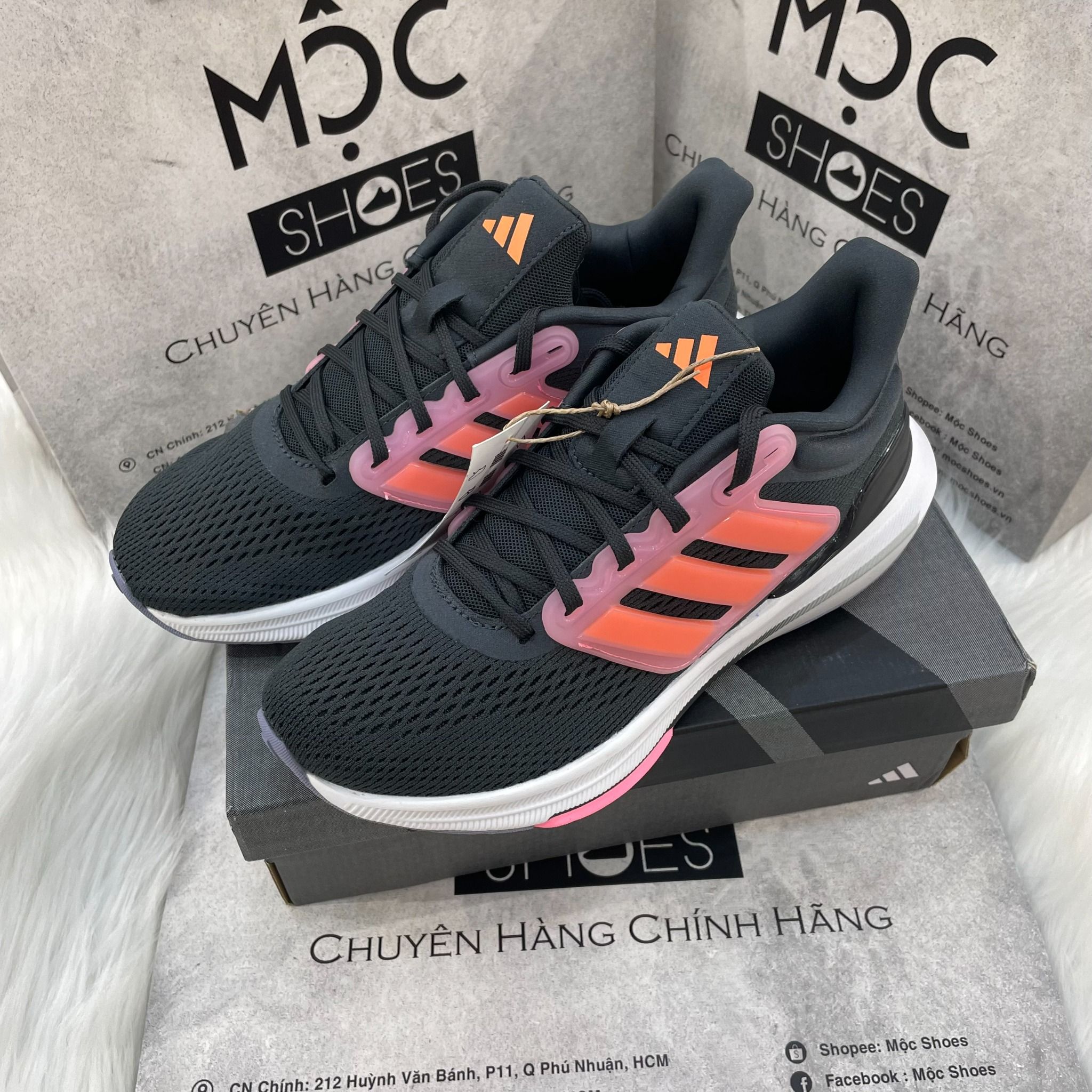  1571 - HÀNG CHÍNH HÃNG - GIÀY THỂ THAO ADIDAS RUNNING EQ21 - MÀU ĐEN SỌC HỒNG - *BLACK/ PINK* - CODE: HP5791 