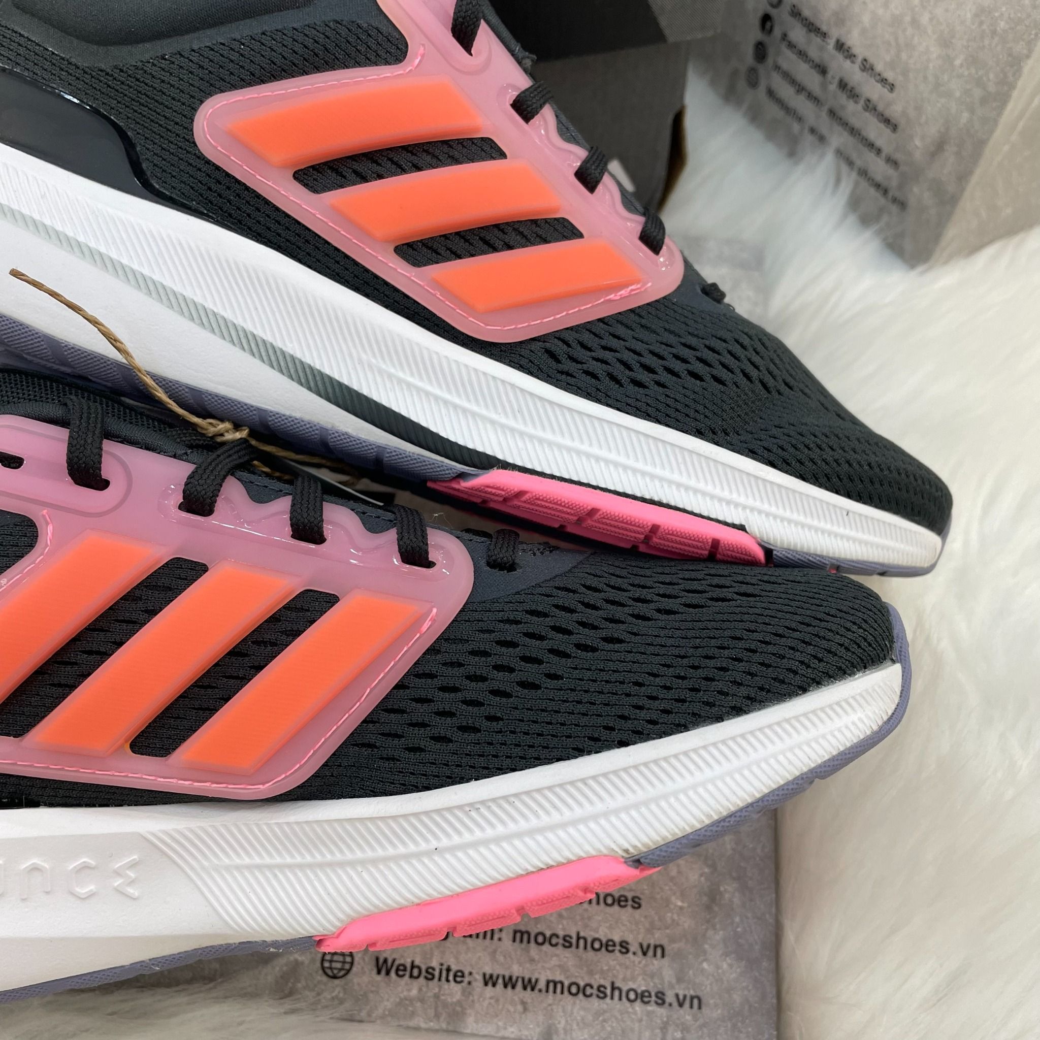  1571 - HÀNG CHÍNH HÃNG - GIÀY THỂ THAO ADIDAS RUNNING EQ21 - MÀU ĐEN SỌC HỒNG - *BLACK/ PINK* - CODE: HP5791 