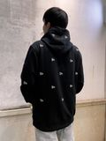  1569 - HÀNG CHÍNH HÃNG - ÁO HOODIE NEW ERA NHIỀU LOGO NE - BLACK - CODE: 13560523 