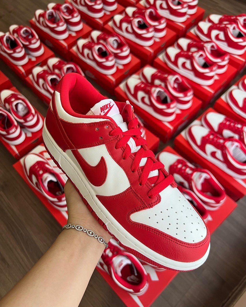  1579 - HÀNG CHÍNH HÃNG - GIÀY NIKE DUNK LOW SP UNIVERSITY RED 