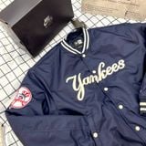  1606 - HÀNG CHÍNH HÃNG - ÁO KHOÁC BOMBER PHAO NEW ERA YANKEES - NAVY - CODE: 13781135 