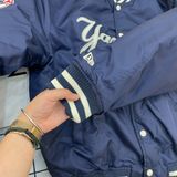  1606 - HÀNG CHÍNH HÃNG - ÁO KHOÁC BOMBER PHAO NEW ERA YANKEES - NAVY - CODE: 13781135 