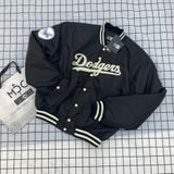  1605 - HÀNG CHÍNH HÃNG - ÁO KHOÁC BOMBER PHAO NEW ERA LA DODGERS - ĐEN - CODE: 13781137 