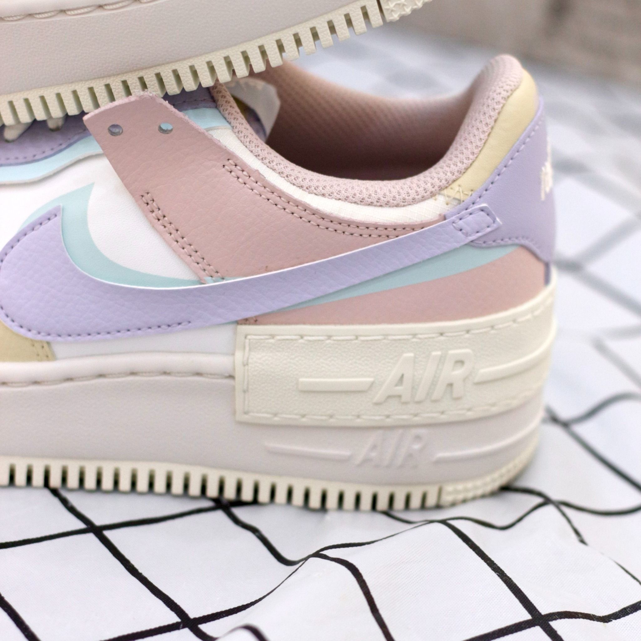  1609 - HÀNG CHÍNH HÃNG - GIÀY NIKE AIR FORCE ONE - SHADOW PASTEL - CODE: CI0919-106 