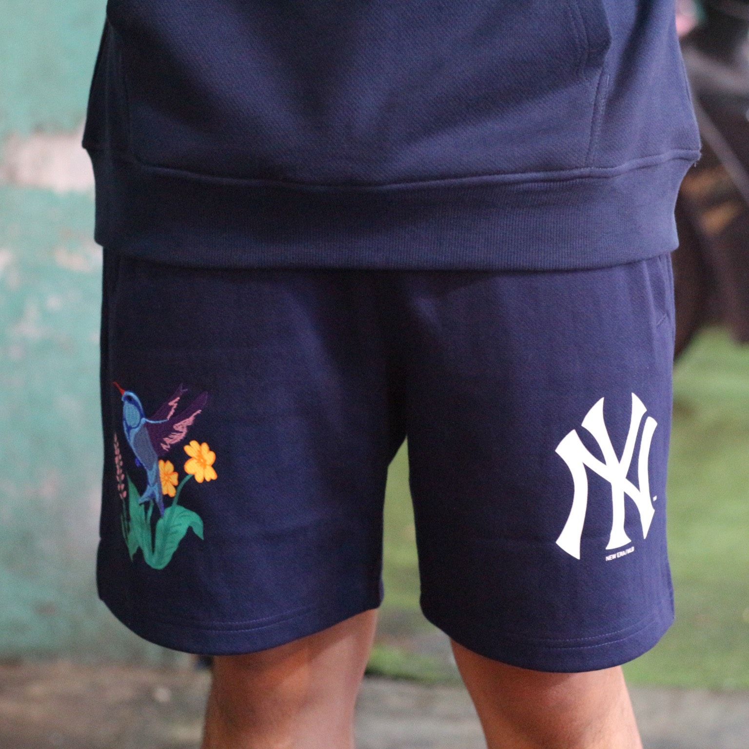  1625 - HÀNG CHÍNH HÃNG - QUẦN SHORT NEW ERA - NY CHIM SẺ - NAVY - CODE : 13350911 