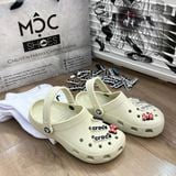  1641 - HÀNG CHÍNH HÃNG - GIÀY CLOG UNISEX CROCS CLASSIC - MÀU BONE - CODE: 10001-2Y2 