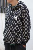  1645 - HÀNG CHÍNH HÃNG - ÁO HOODIE MLB WADDING OVERFIT HOODIE NEW YORK YANKEES 