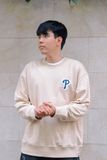  1642 - HÀNG CHÍNH HÃNG - ÁO SWEATER MLB BIG LOGO NY  MONOGRAM - 