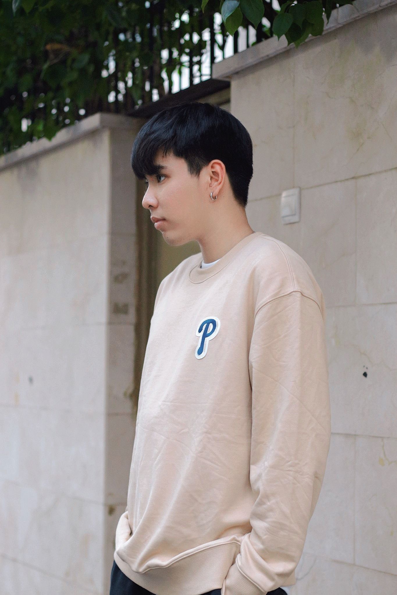  1642 - HÀNG CHÍNH HÃNG - ÁO SWEATER MLB BIG LOGO NY  MONOGRAM - 