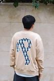  1642 - HÀNG CHÍNH HÃNG - ÁO SWEATER MLB BIG LOGO NY  MONOGRAM - 