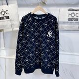  1649 - HÀNG CHÍNH HÃNG - ÁO SWEATER MLB DIA MONOGRAM NEW YORK 