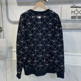  1649 - HÀNG CHÍNH HÃNG - ÁO SWEATER MLB DIA MONOGRAM NEW YORK 