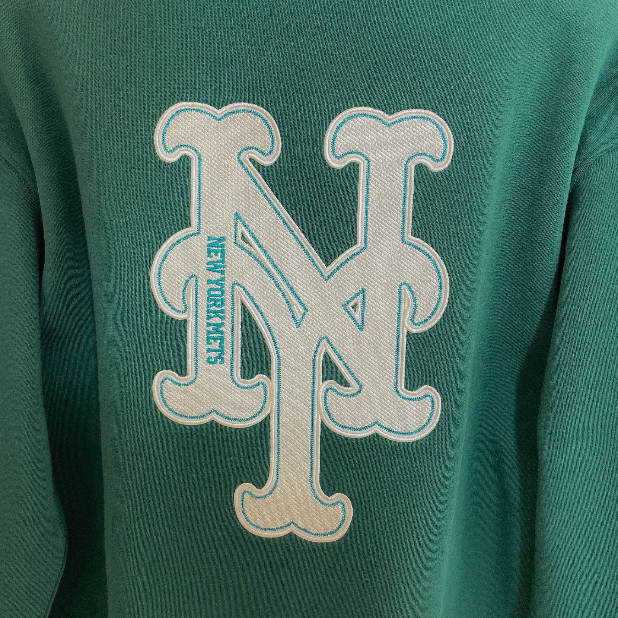  1663 - HÀNG CHÍNH HÃNG - ÁO SWEATER NEW ERA BIG LOGO NY METS - 