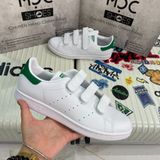  1682 - HÀNG CHÍNH HÃNG - GIÀY ADIDAS STANSMITH - WHITE GREEN - ' QUAI DÁN ' - CODE: FX5509 