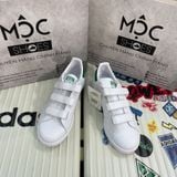  1682 - HÀNG CHÍNH HÃNG - GIÀY ADIDAS STANSMITH - WHITE GREEN - ' QUAI DÁN ' - CODE: FX5509 